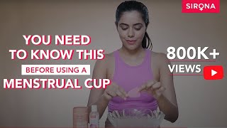 How to use the Sirona Menstrual Cup? | Sirona Hygiene