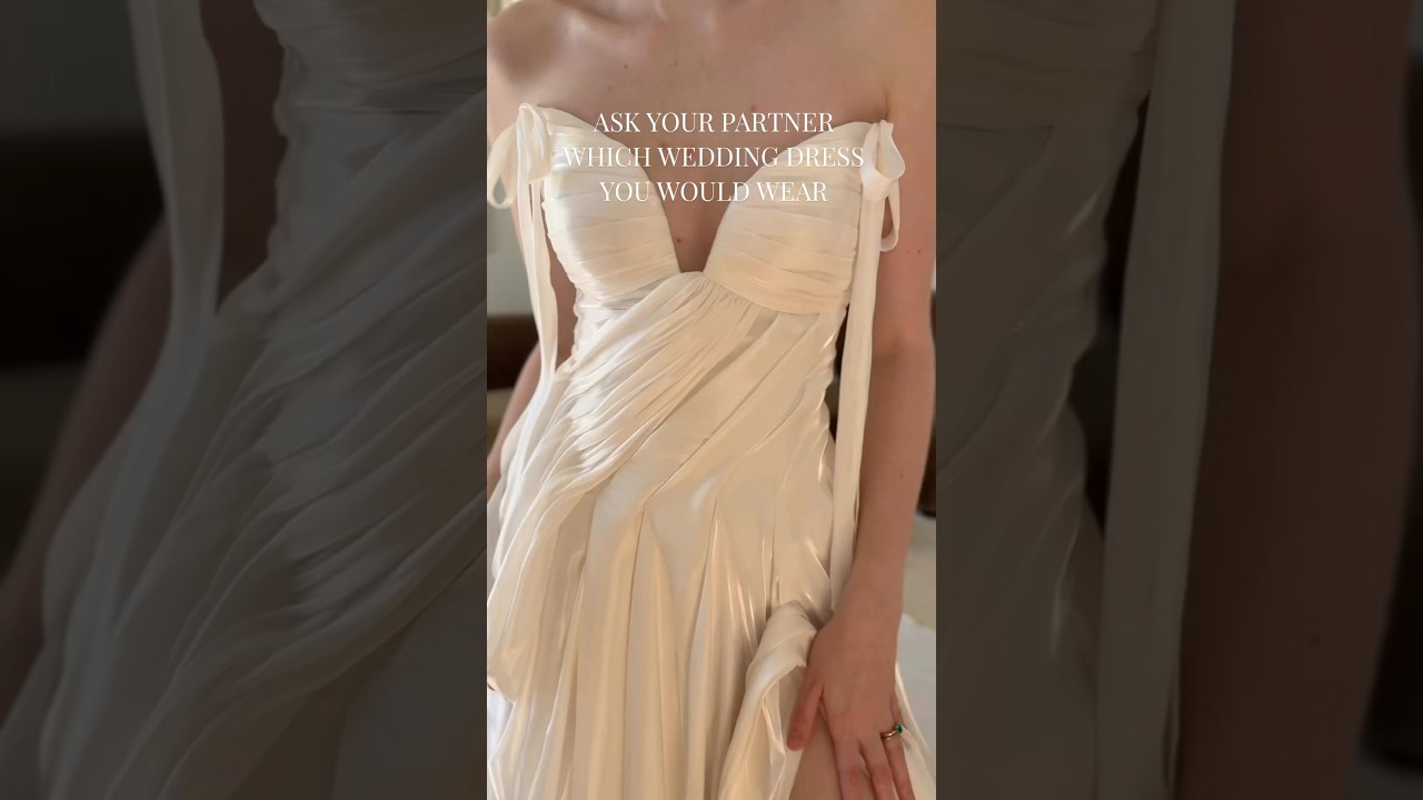 we have an amazing selection of wedding gowns here at one bridal 🤍 #bridalcouture