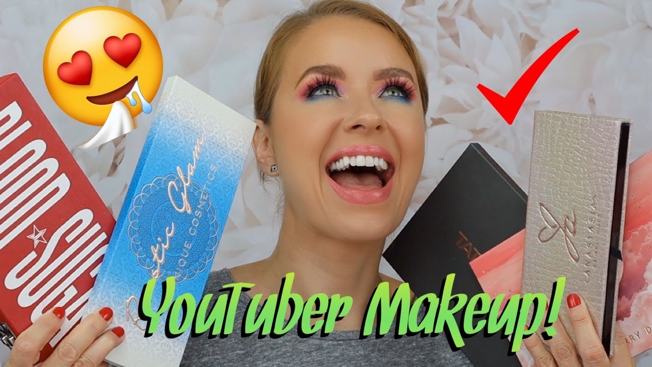 My Favorite YouTuber Eyeshadow Palettes! YouTube