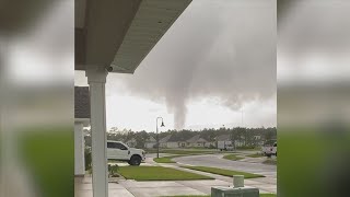 National Weather Service surveys Walton tornado