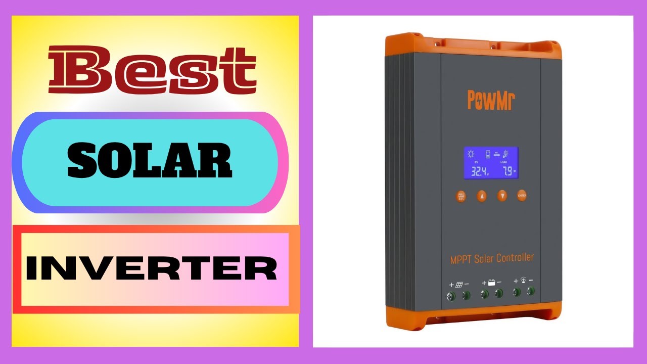 PowMr 60A MPPT Solar Charge Controller 12V /24V /36V/48V Charger for 720W-2800W