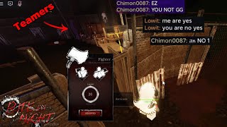 Destroying Toxic Teamers as Max Level Fighter Class | Bite By Night screenshot 5