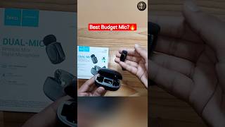 Best Budget Wireless Mic? Hoco Mini Dual Mic Review #shorts #microphone #wirelessmic