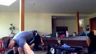 Crossfit games training-quick vid #12-snatch complex #2