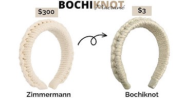 How to DIY A $300 ZIMMERMANN Macrame Headband for Only $3! NO sewing or gluing required!