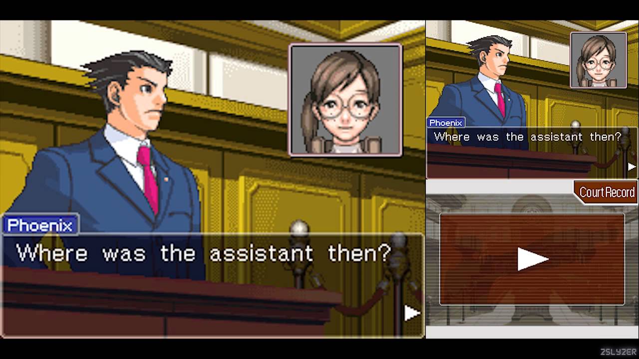 Phoenix Wright Ace Attorney 07 Turnabout Samurai Day 2, Trial