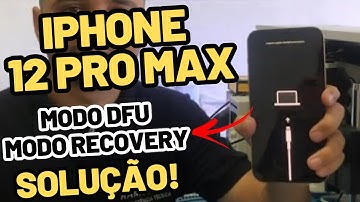 COMO RESOLVER COMO TIRAR IPHONE MODO DE RECUPERAÇÃO | MODO DFU | MODO RECOVERY - SEM PERDER OS DADOS