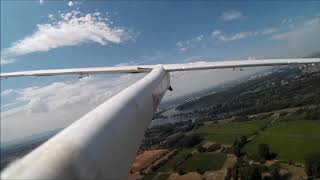 FPV Thermal soaring over speedway track