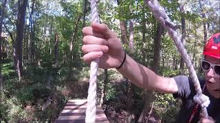 Adventure Works Zipline at Virginia Beach KOA