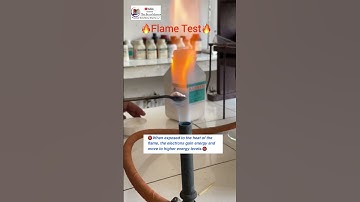 Calcium ion Flame test 🔥 with Practical Guru Monu Sharma