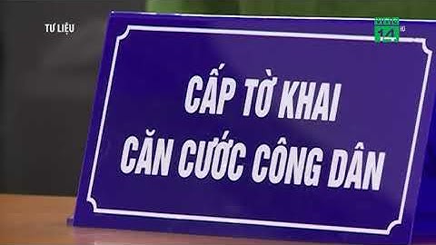 Thông qua đề án gắn chíp căn cước công dân | VTC14