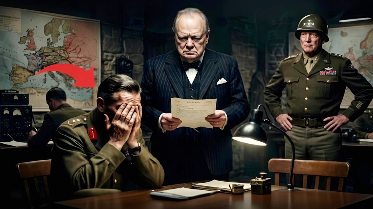 Jedna krátká věta a napětí mezi Pattonem a Montgomerym | Válečný dokument