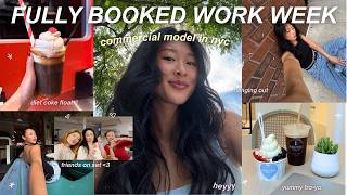 how I stay grounded during a busy work week | vlog, come on set with me