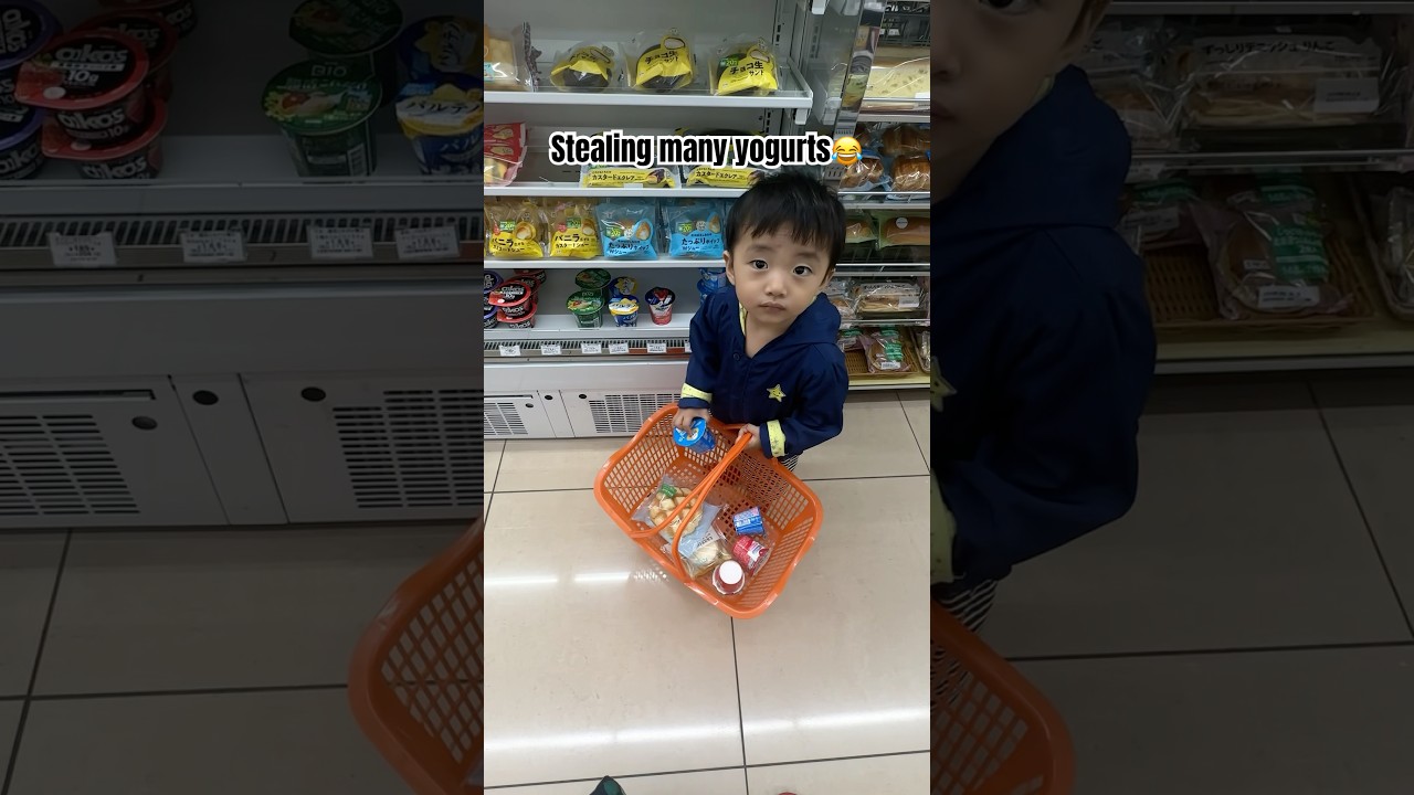 Caught you stealing yogurt 😂 #shorts #youtubeshorts #shortvideo #new