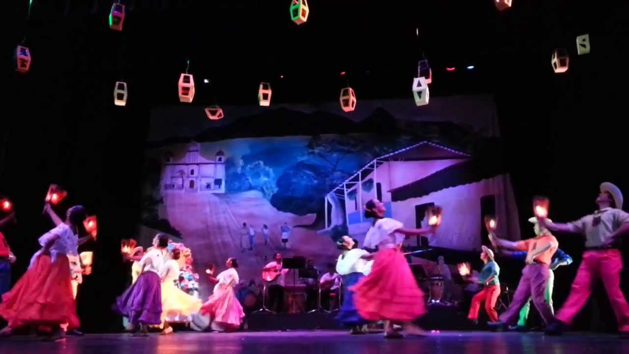 Ballet Folklorico Nacional de El Salvador.  LOS FAROLITOS/ TASHTULE