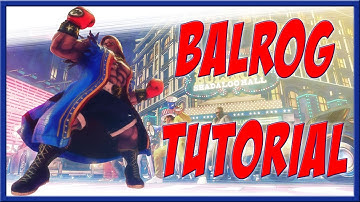 Street Fighter 5 | Balrog HP Combo Set Tutorial (Step by Step)