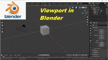 Viewport Navigation in Blender 2.83 | Blender 2.83 Fundamentals