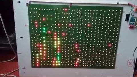 520 * WS2812 FFT test with Arduino Uno