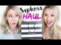 HUGE Sephora Haul | Try On + Swatches