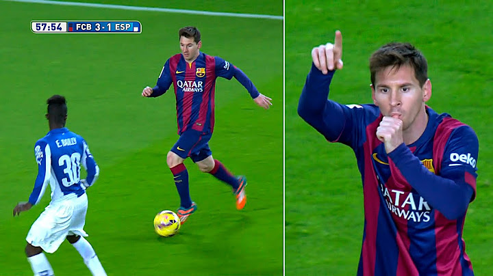 Lionel Messi HATTRICK vs Espanyol (Home) 2014-15 English Commentary HD 1080i50