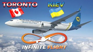 Infinite Flight Global:TORONTO(CYYZ)-KIEV(UKBB)