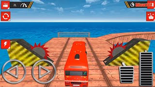 Impossible Bus Stunt Driving - Bus Mega Ramp Games 2020 #2 - Android Gameplay screenshot 5