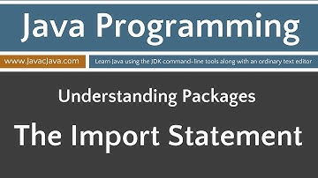 Learn Java Programming - Packages: Import Statement Tutorial