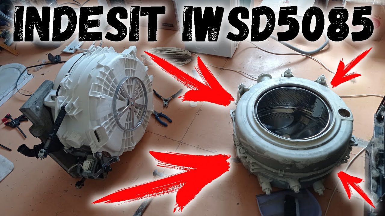 indesit iwsb 5085 замена подшипника