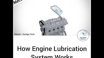 Engine lubrication system working #engine #lubricant #cars_engine#working