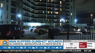 Man, 19, shot multiple times near Eglinton and Martin Grove