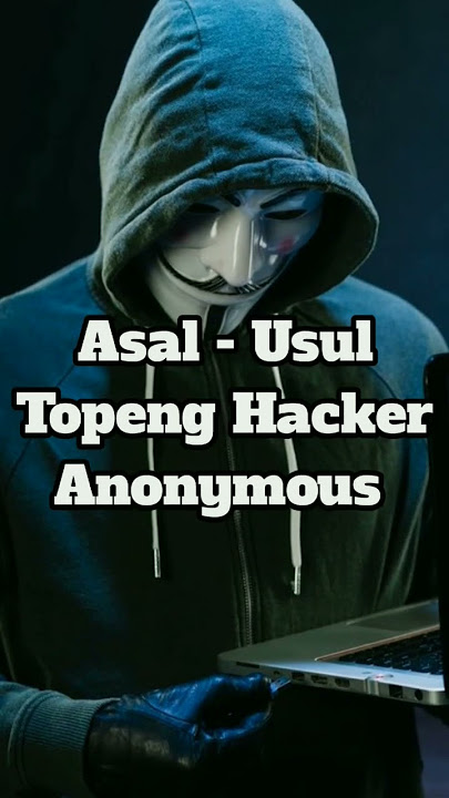 Asal - Usul Topeng Hacker Anonymous #short #shorts #hacker #bjorka #anonymous #hack