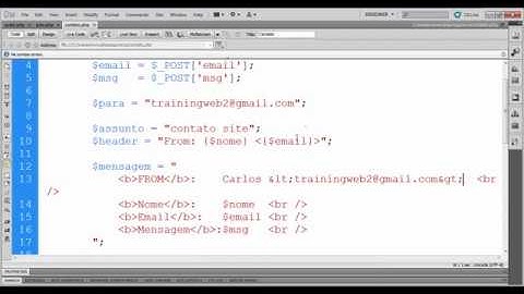 Curso de php segurança aula11 validar formulário