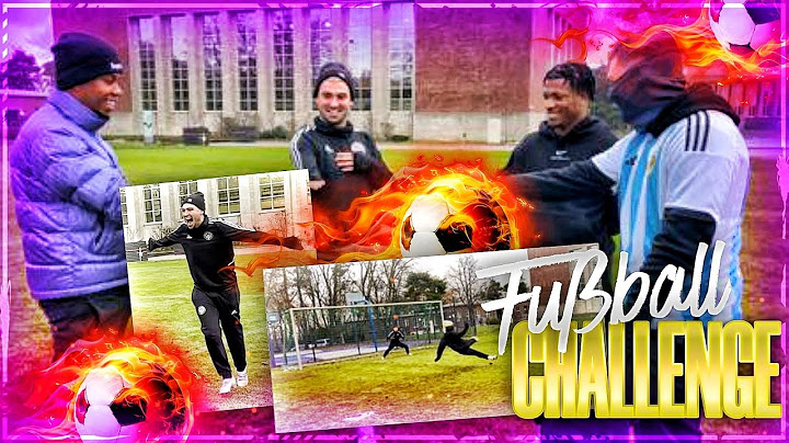 FUSSBALL CHALLENGE MIT SIDNEY, JESSIC NGANKAM, MARLON UND FREDDY!🔥