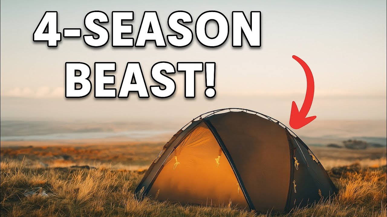 У этой палатки БОЛЬШОЙ потенциал | Nortent Varde 1 Зимняя палатка на 4 сезона