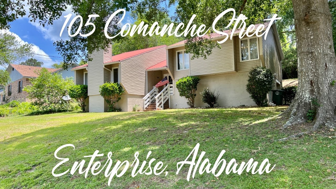 105 Comanche Street, Enterprise AL Home for Sale YouTube