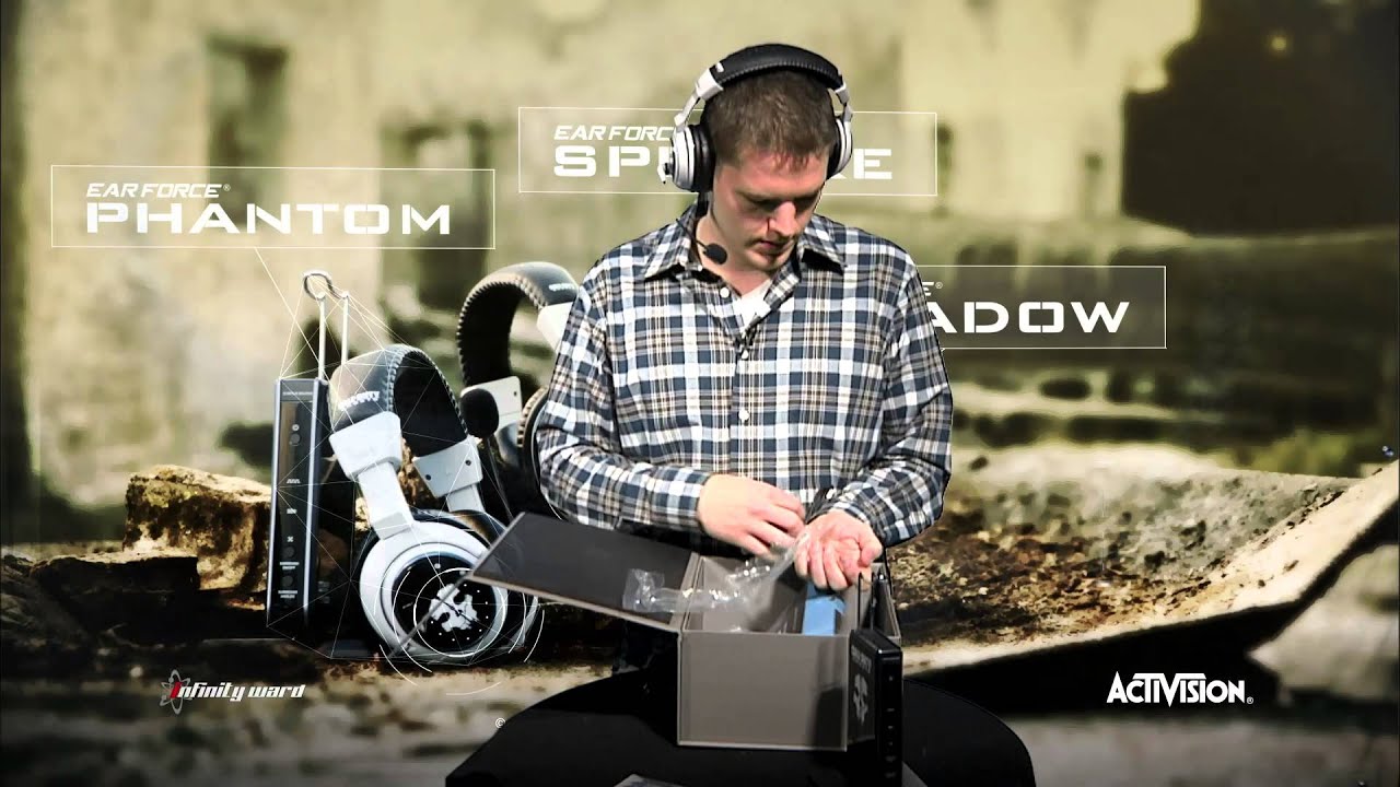 Unboxing - Call of Duty Ghosts Ear Force Phantom Limited Edition
