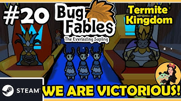 WE ARE VICTORIOUS! The Termite Kingdom Colosseum -Bug Fables; Everlasting Sapling Gameplay - Part 20