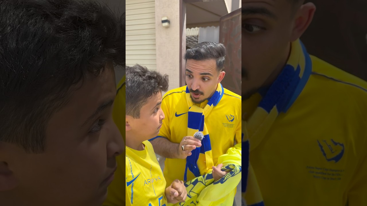 يستاهل مخليني اطلع قبل مباراة النصر والهلال ب٧ ساعات😂😂