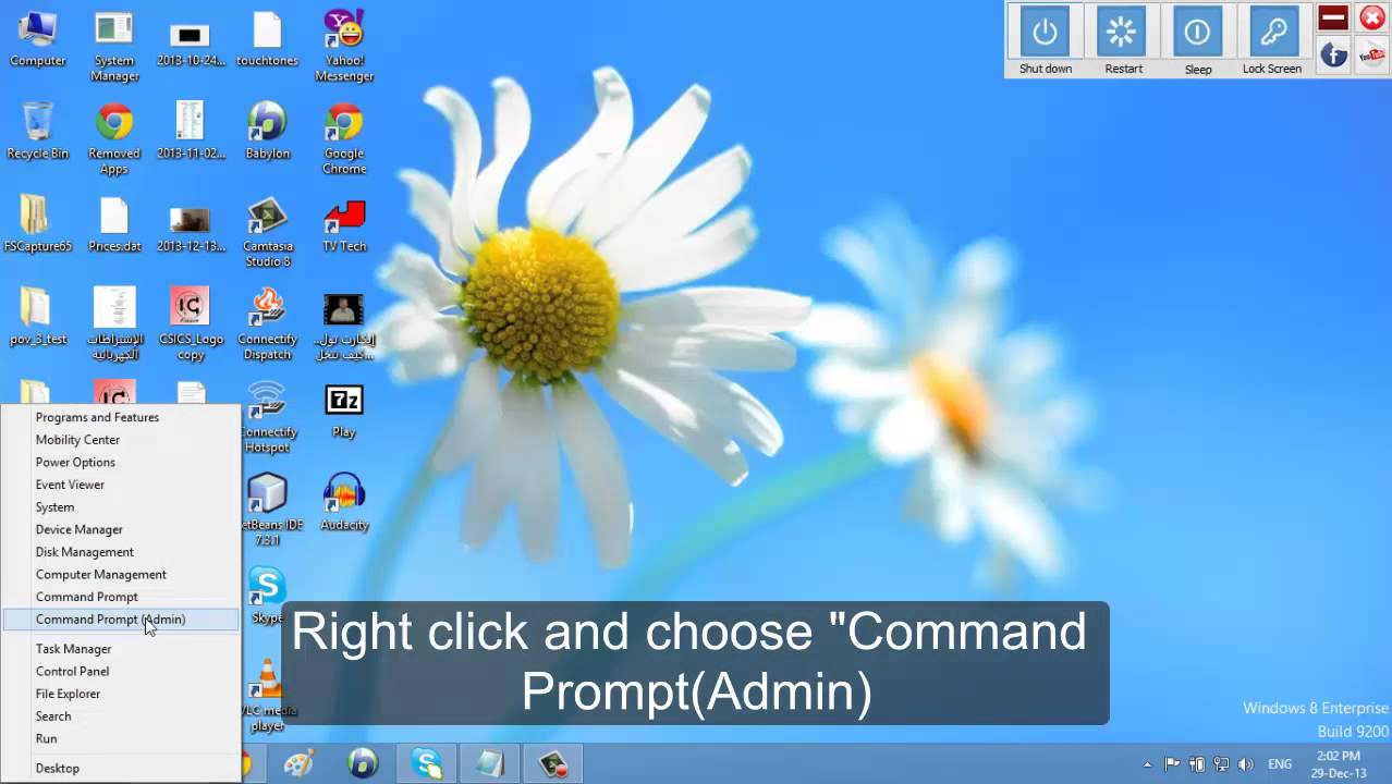 Enable Safe Mode in Windows 8 - YouTube