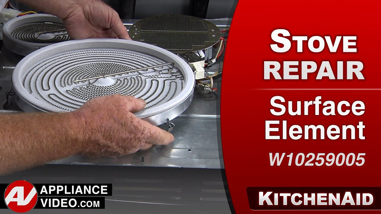 KitchenAid Stove - Surface Burner Does Not Get Hot - Surface Element