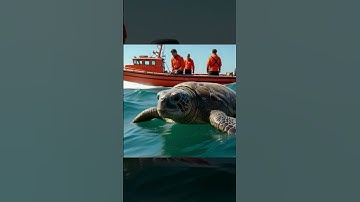 Thumbnail of Tears of the Sea: Rescuing a Giant Sea Turtle Entangled in Ghost Nets | Rescue