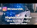 Virginia State Police 2016 Ford Taurus Police Interceptor Sedan