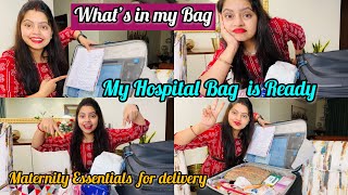 Hospital🏥 Bag में अपने लिए क्या - क्या pack करें for delivery🤰|| NehaNavnit