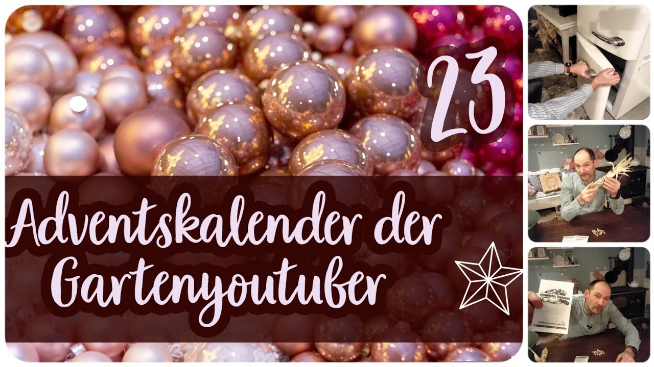  Das 23. Türchen 🎁 vom Adventskalender der GartenYouTuber ☺️ - YouTube 