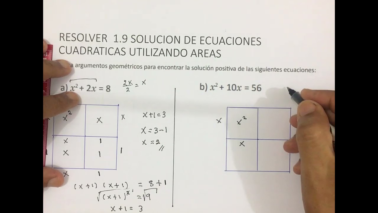 Problemas De Areas Con Ecuaciones Cuadraticas www.youtube.com