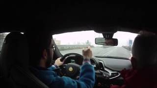 Test drive ferrari 458 italia....maranello...rainy track ...very
powerfull