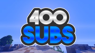 400 SUBSCRIBERS?! (NEW INTRO!)