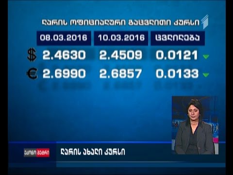 ლარი მცირედით გამყარდა