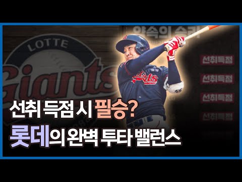 롯데, 놀라운 후반기 <strong>투타</strong> 밸런스 [그래픽뉴스]