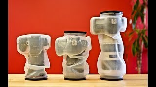 Outex Professional Underwater Housing System Overview - Waterproof Case Sizes